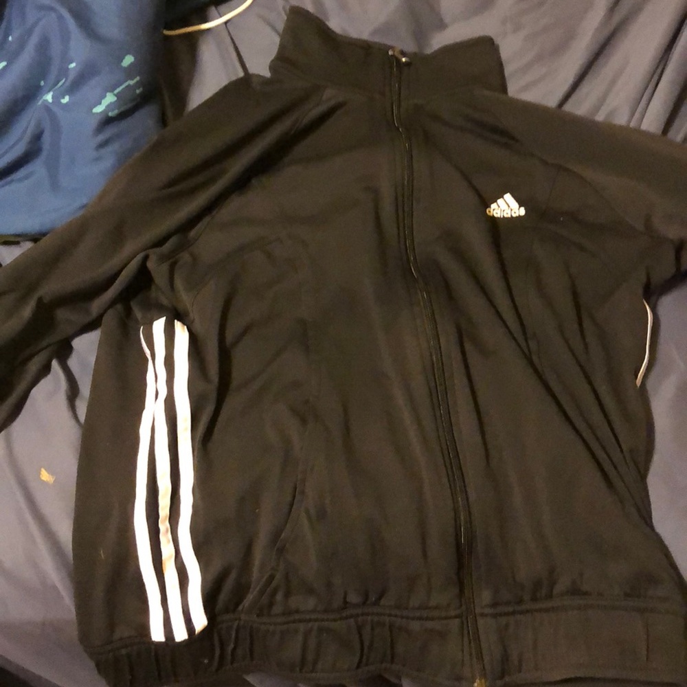 large adidas track jacket